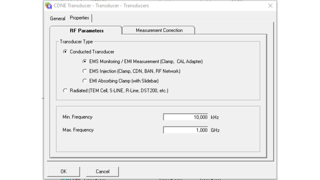 EMC32, add CDNE Coupling-/ Decoupling Network for EMI measurements