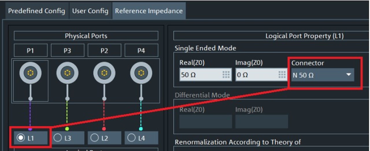 ZNB/ZND - wrong connector type shown at Cal Unit Characterization 